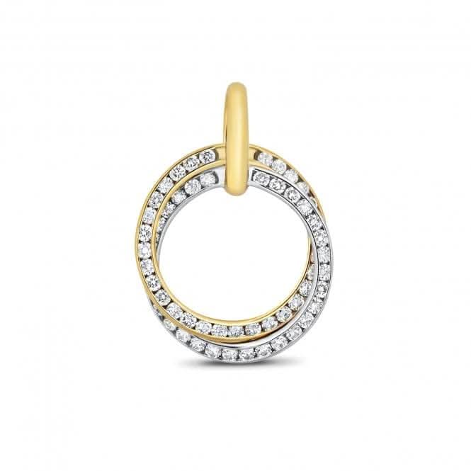 Diamond Jewellery 18CT Gold Diamond Pendant PDQ144