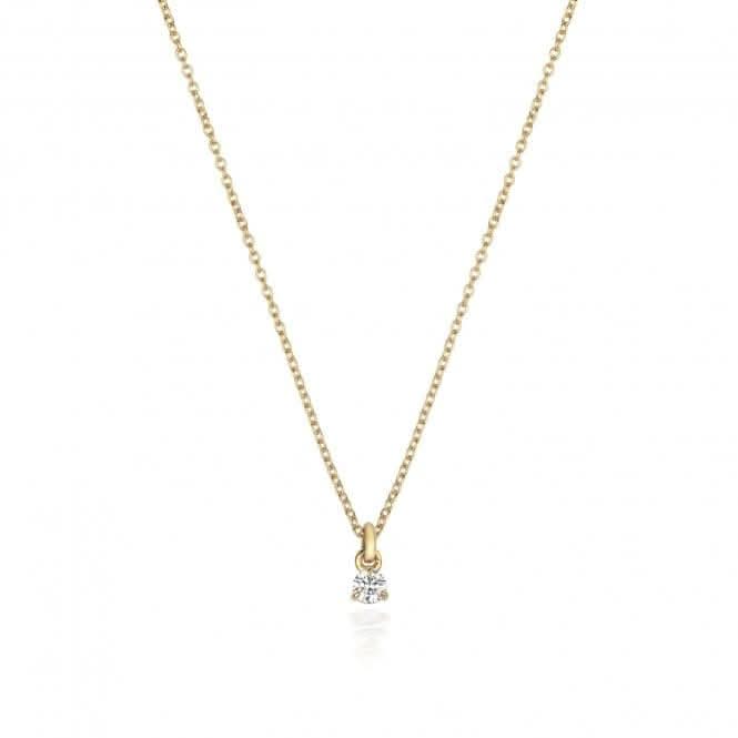 Diamond Jewellery 18ct Gold Diamond Necklace NDQ145