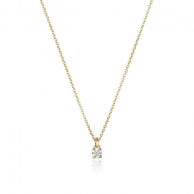 Diamond Jewellery 18ct Gold Diamond Necklace NDQ149