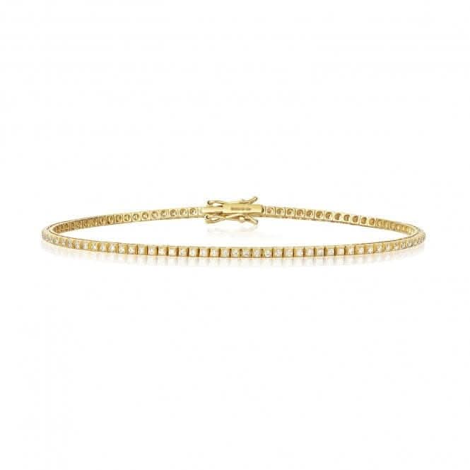 Diamond Jewellery 18CT Gold Bracelet BDQ180