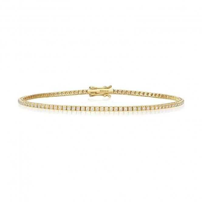Diamond Jewellery 18ct Gold Bracelet BDQ181