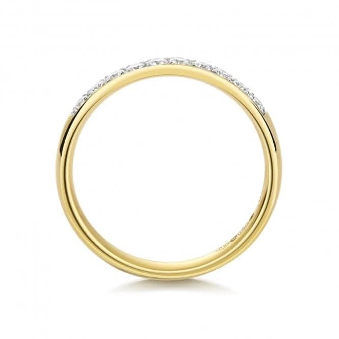 Wedding Band 18ct Gold Diamond Eternity Ring WQ225/I