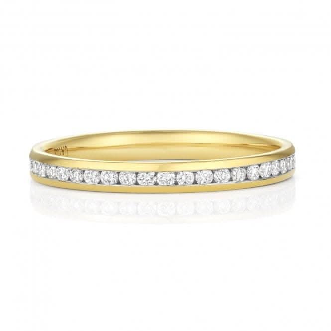 Wedding Band 18ct Gold Diamond Eternity Ring WQ228/I