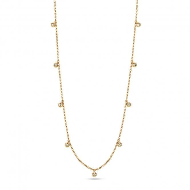 18ct Gold Diamond Necklace NDQ135Diamond JewelleryNDQ135