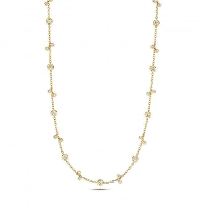Diamond Jewellery 18K Gold Necklace NDQ155