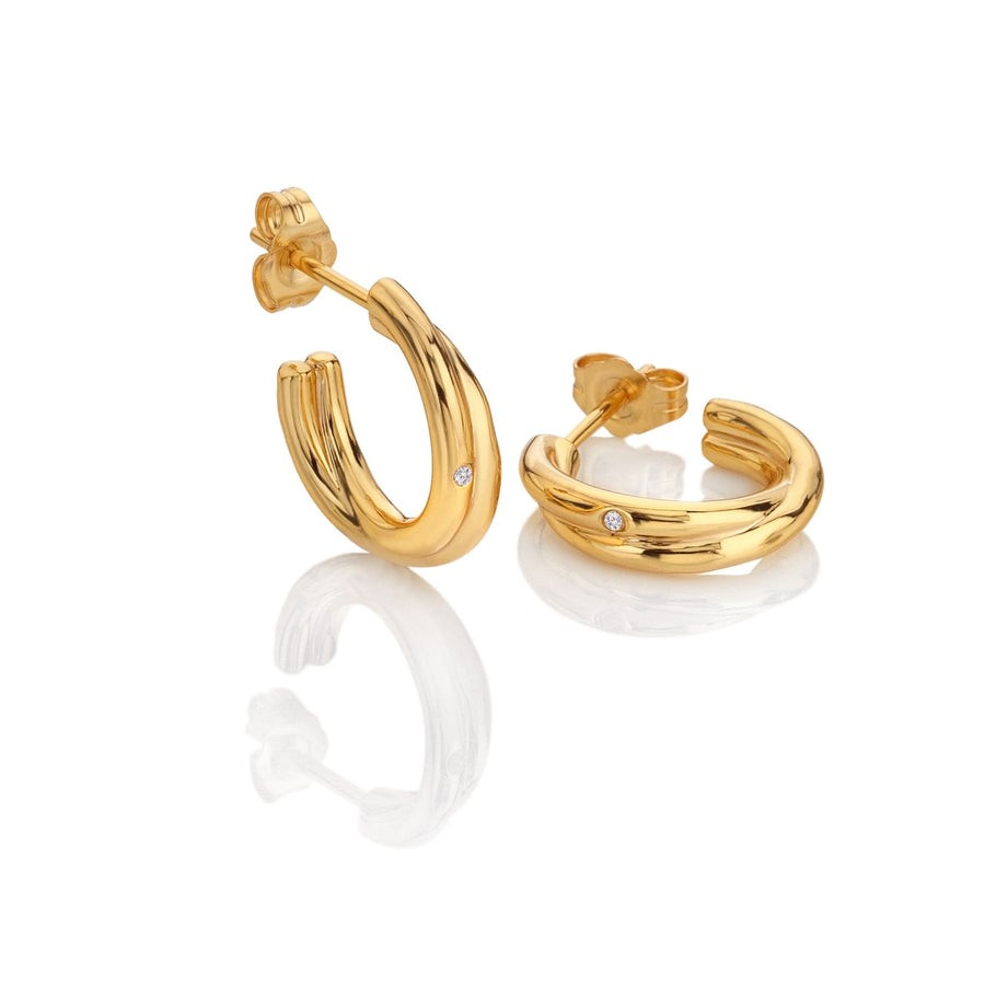 18ct Gold HD X JJ Aura Earring DE811