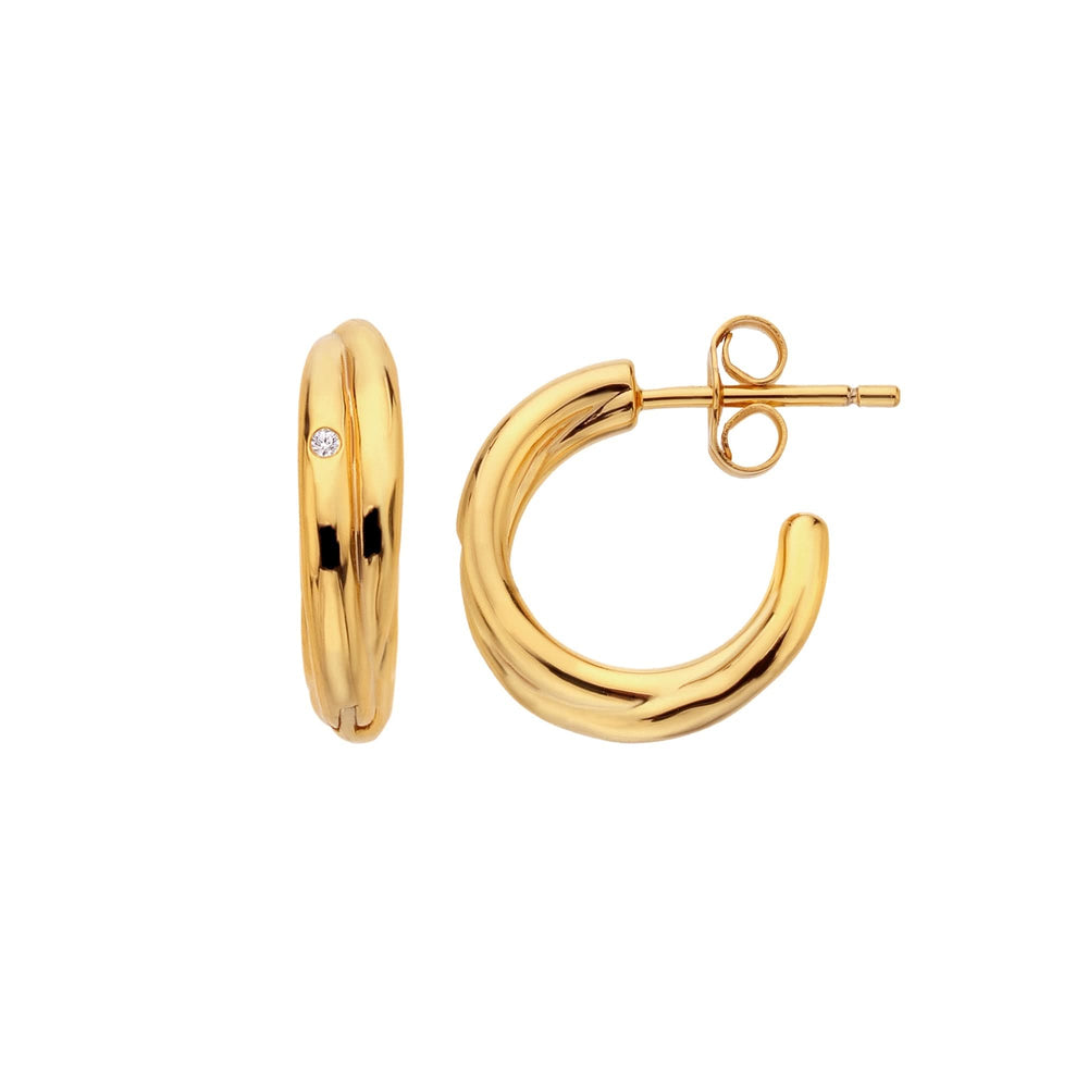 18ct Gold HD X JJ Aura Earring DE811