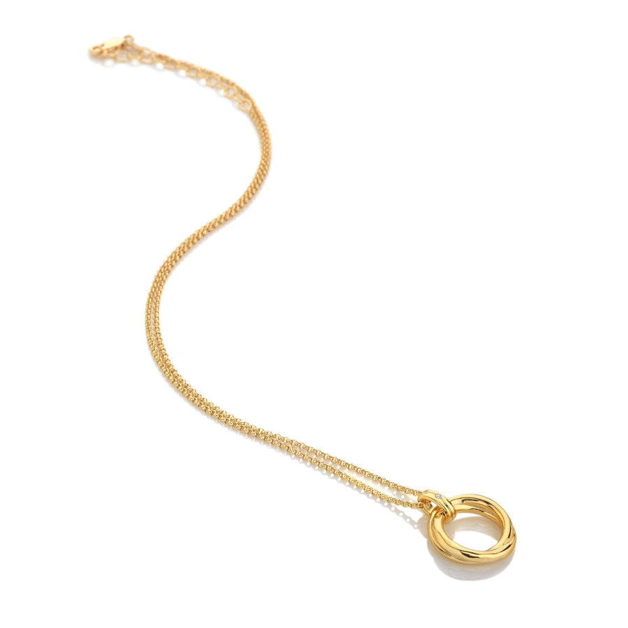 18ct Gold HD X JJ Aura Necklace DP1022