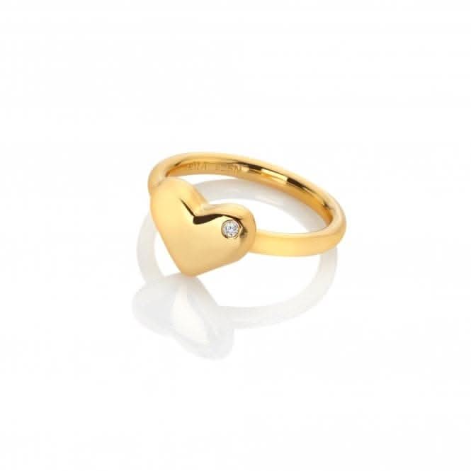 18ct Gold Plated Sterling Silver Desire Ring DR276
