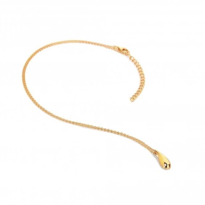 18ct Gold Plated Sterling Silver Tide Pendant DP998