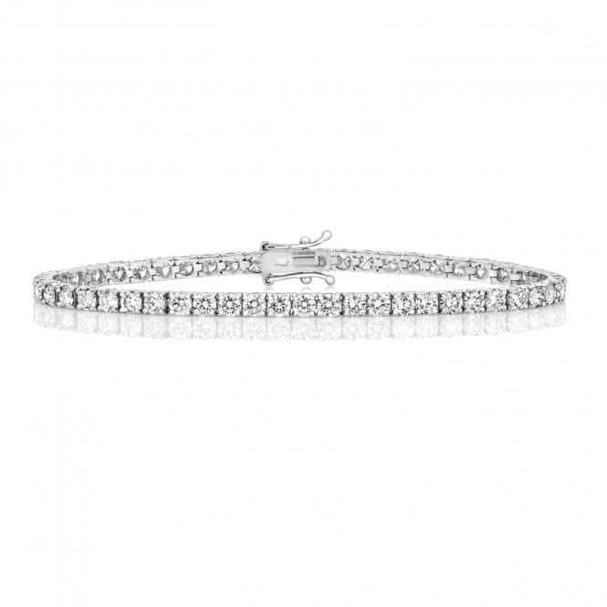 Diamond Jewellery 18ct Gold Tennis Bracelet BDQ714W/GH5