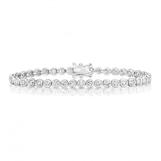 Diamond Jewellery 18K Gold Tennis Bracelet BDQ720W/GH6