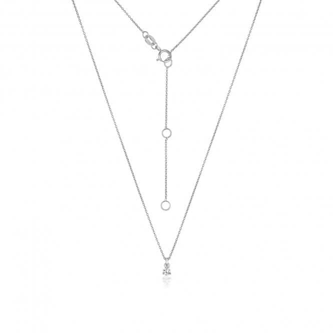 Diamond Jewellery 18CT White Gold Necklace NDQ146W