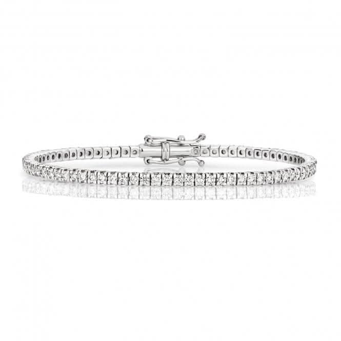 Diamond Jewellery 18ct White Gold Diamond Bangle BDQ105W