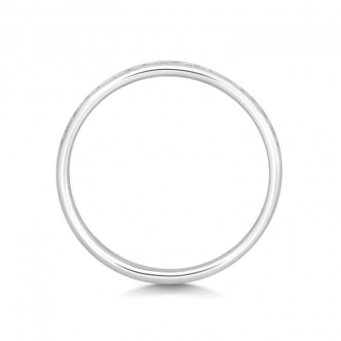 Wedding Band 18ct White Gold Diamond Eternity Ring WQ227W/I