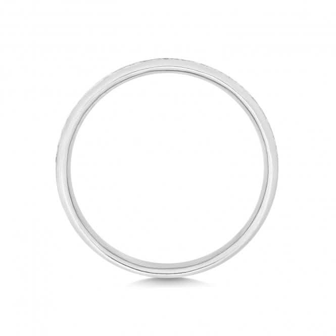 Wedding Band 18ct White Gold Diamond Eternity Ring WQ230W/I