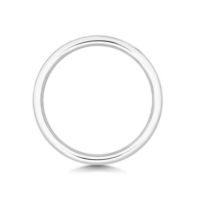 Wedding Band 18ct White Gold Diamond Eternity Ring WQ236W/I