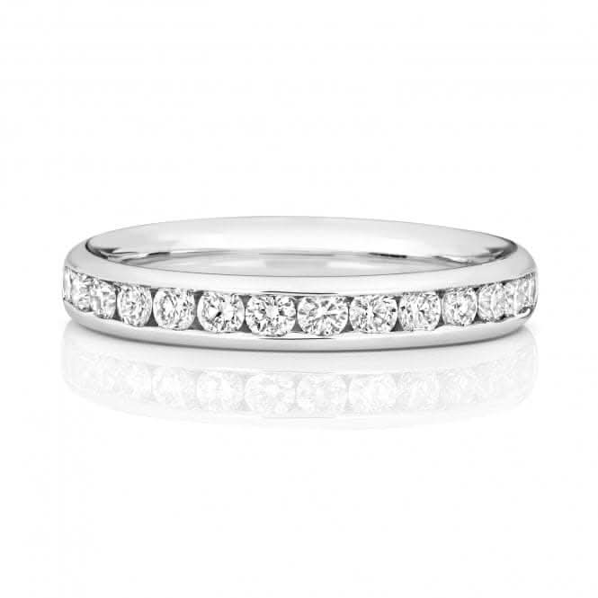 Wedding Band 18ct White Gold Diamond Eternity Ring WQ236W/I