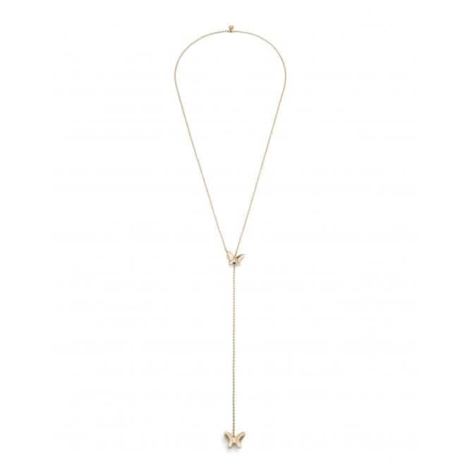 18K Gold Plated Adjustable Voltare Necklace COL1863ORO0000U