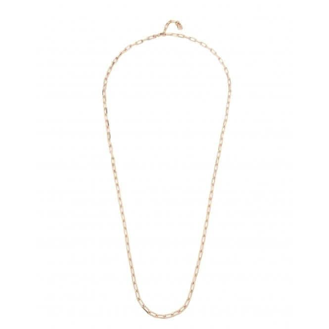 18K Gold Plated Cadena 8 Chain COL1607ORO0000U
