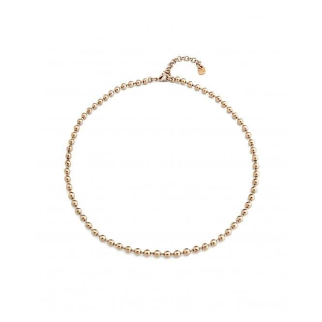 18K Gold Plated Emotions Necklace COL1862ORO0000U