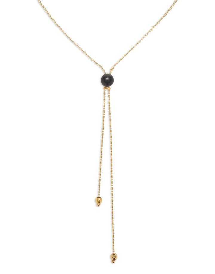 18k Gold Plated Plated Ser Fascinante Black Pendant COL2004NGRORO0UUNOde50COL2004NGRORO0U