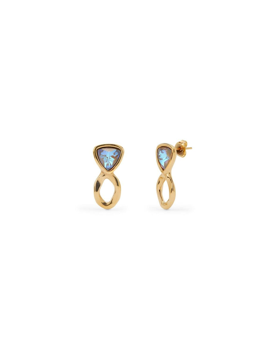 18k Gold Plated Ser Camaleonica Multicoloured Earrings PEN0980MCLORO0U