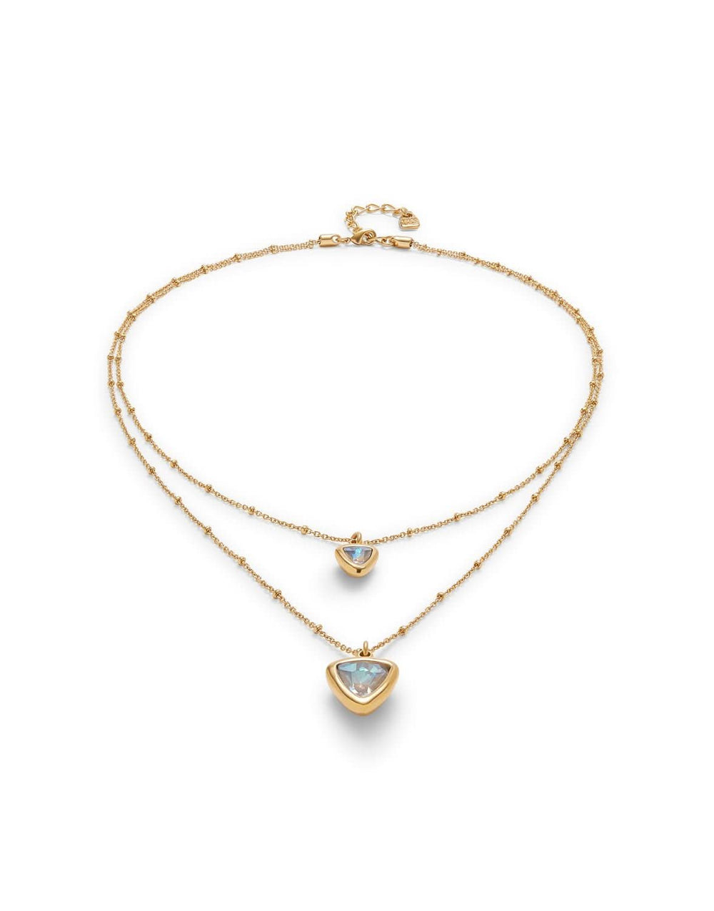 18k Gold Plated Ser Camaleonica Multicoloured Necklace COL2001MCLORO0U