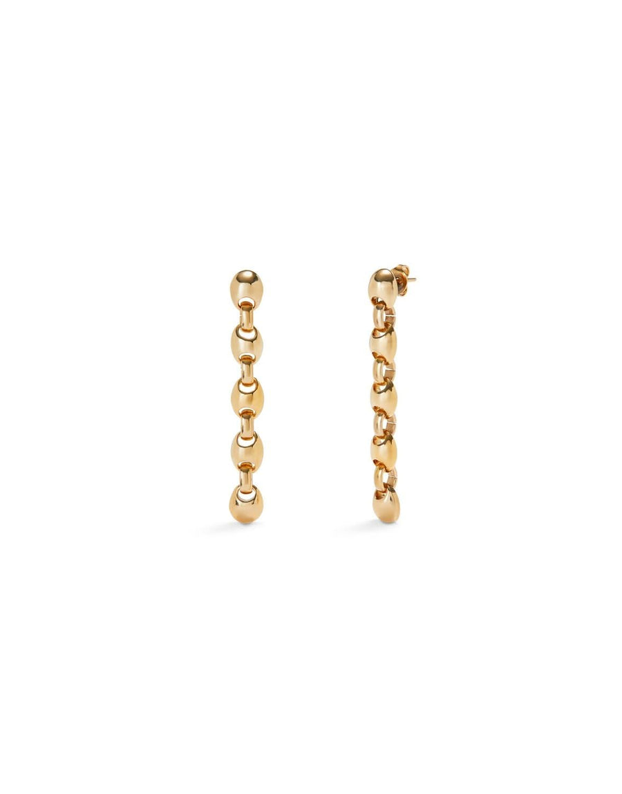 18k Gold Plated Ser Intrepida Gold Earrings PEN0991ORO0000U
