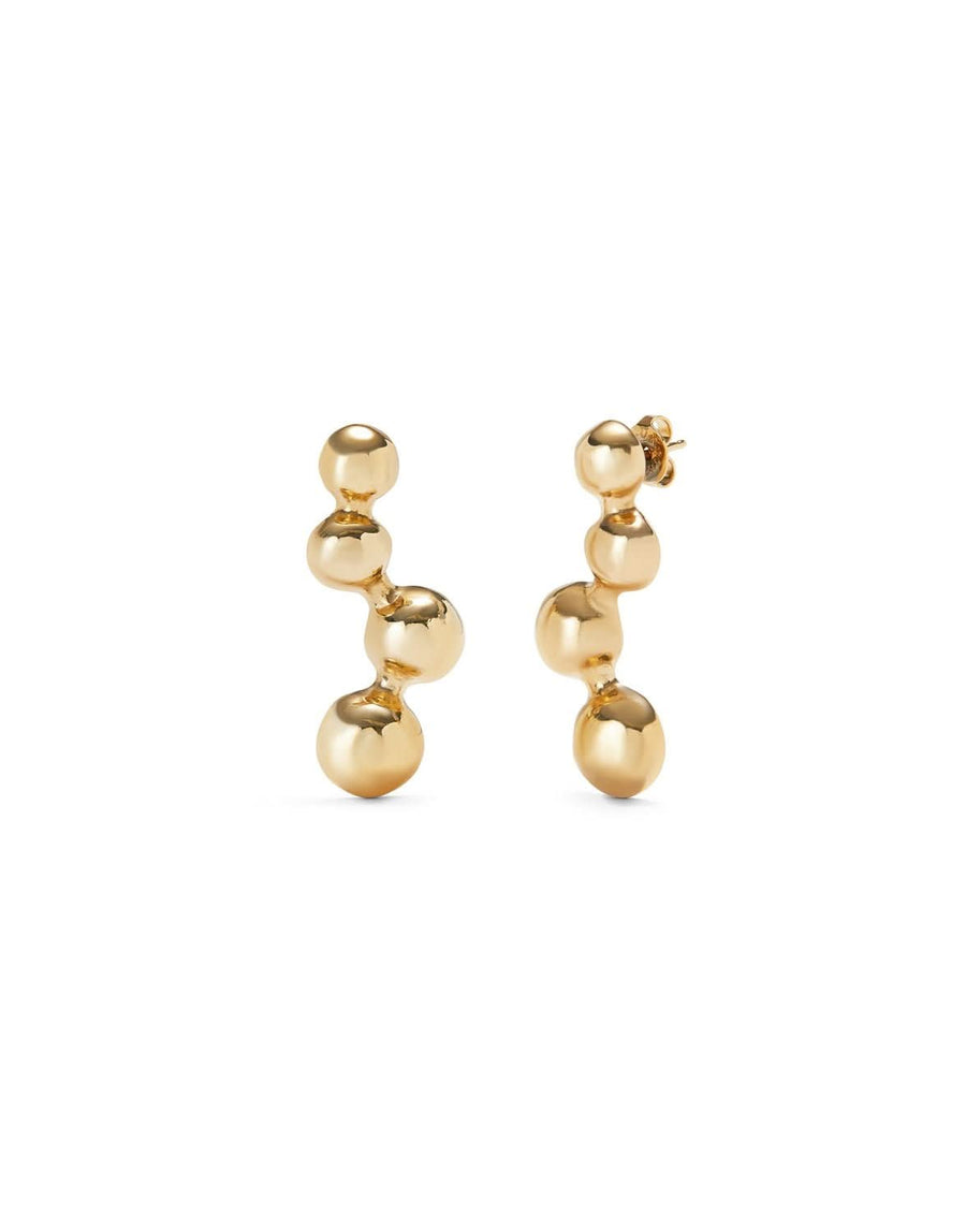 18k Gold Plated Ser Intrepida Gold Earrings PEN0999ORO0000U