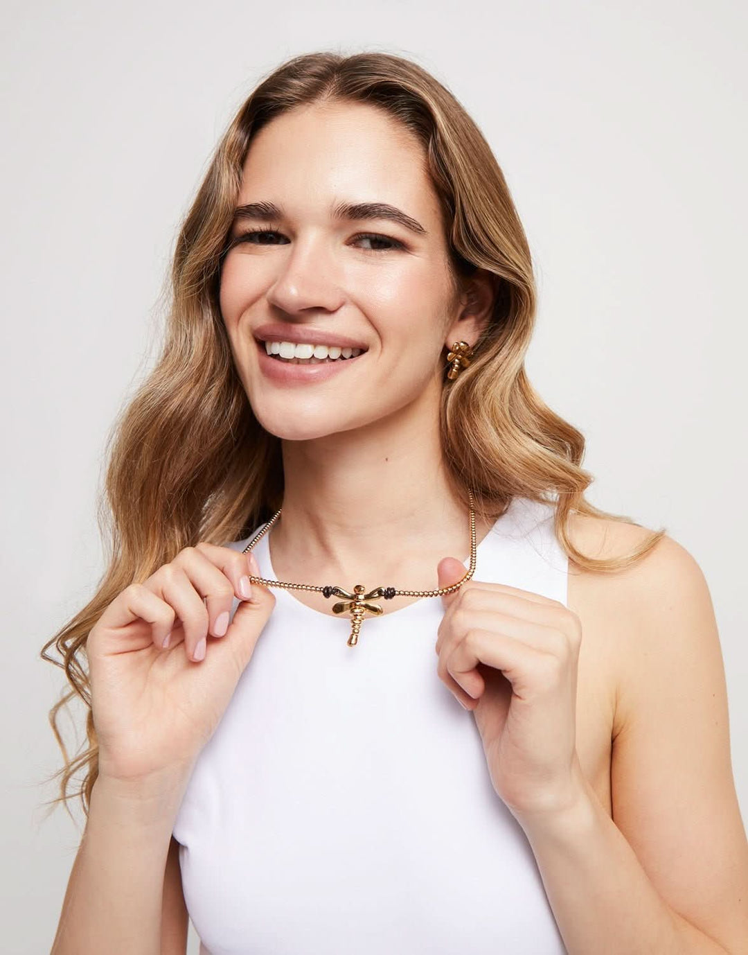 18k Gold Plated Ser Rebelde Gold Necklace COL1960ORO0000UUNOde50COL1960ORO0000U