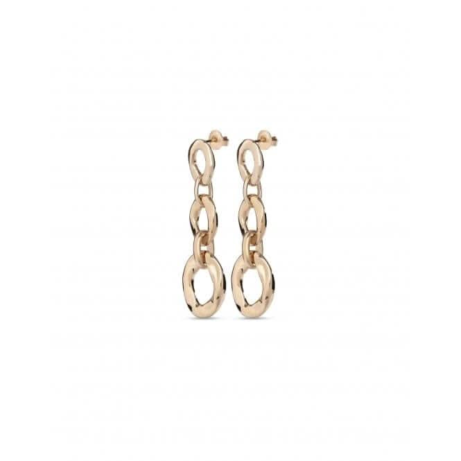 18K Gold Plated YOLO Earrings PEN0919ORO0000U