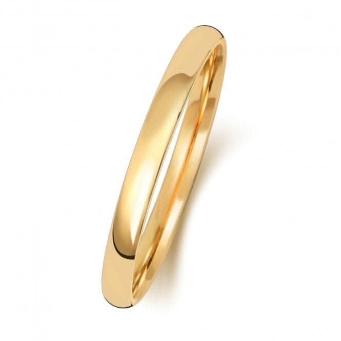 Wedding Band 18K Slight Court 2mm-1.7 Wedding  Ring WQ111H/I