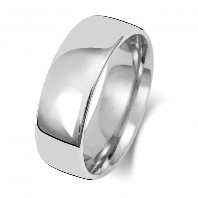 Wedding Band 18K Slight Court 7mm-1.5 Wedding  Ring WQ117WM