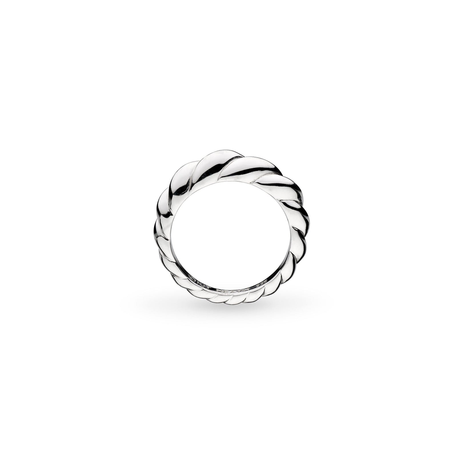 Kit Heath Océane Shell Echo Rhodium Plated Ring 21212RP