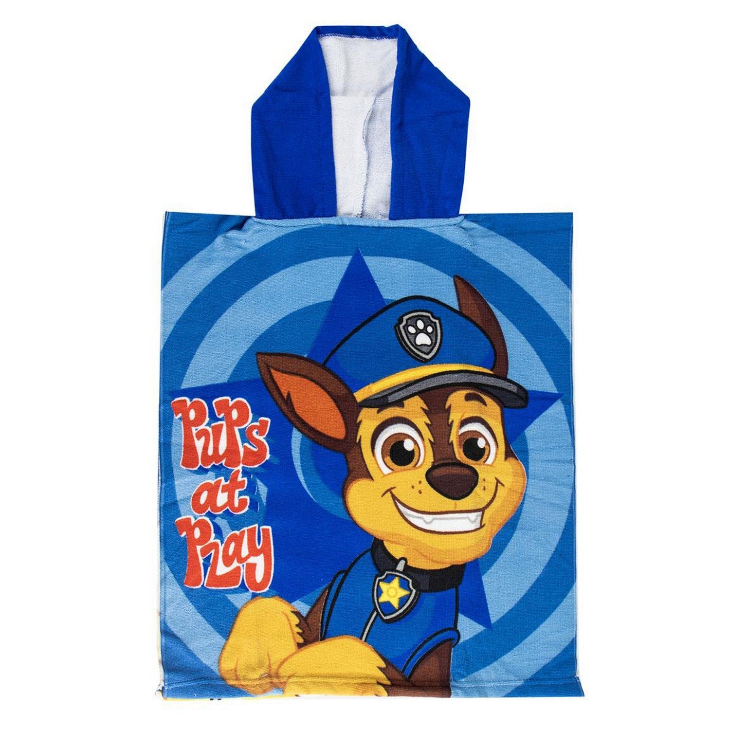 Pre School Poncho Polyester Paw Patrol Blue 2200010175