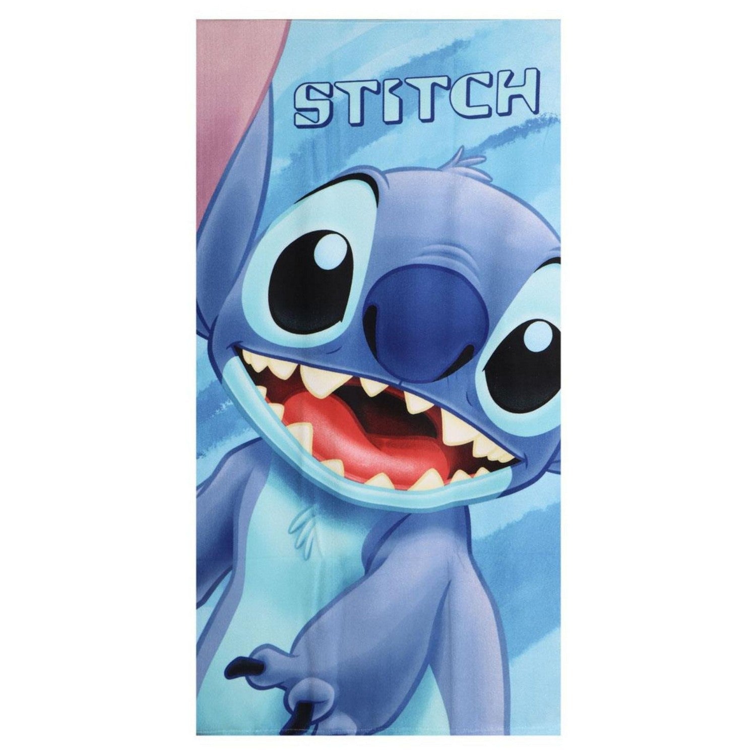 Disney Polyester Microfiber Towel Stitch Blue 2200010818