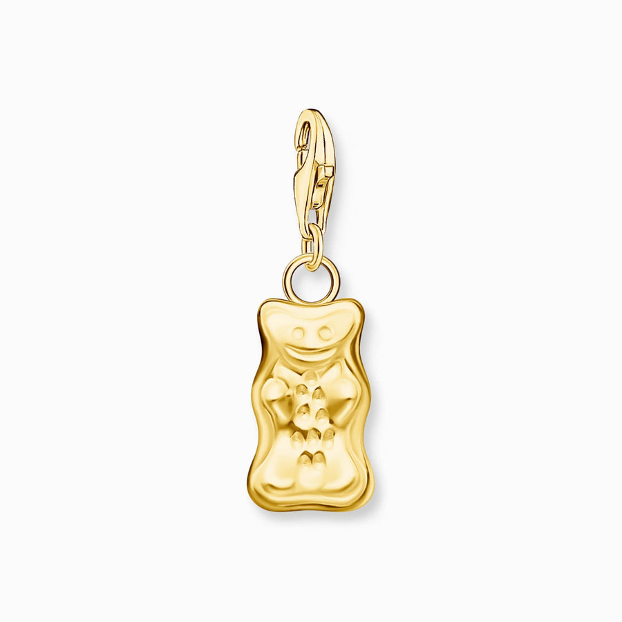 Charmista HARIBO Sterling Silver Gold Plated Goldbears Charm Pendant 2221-413-39