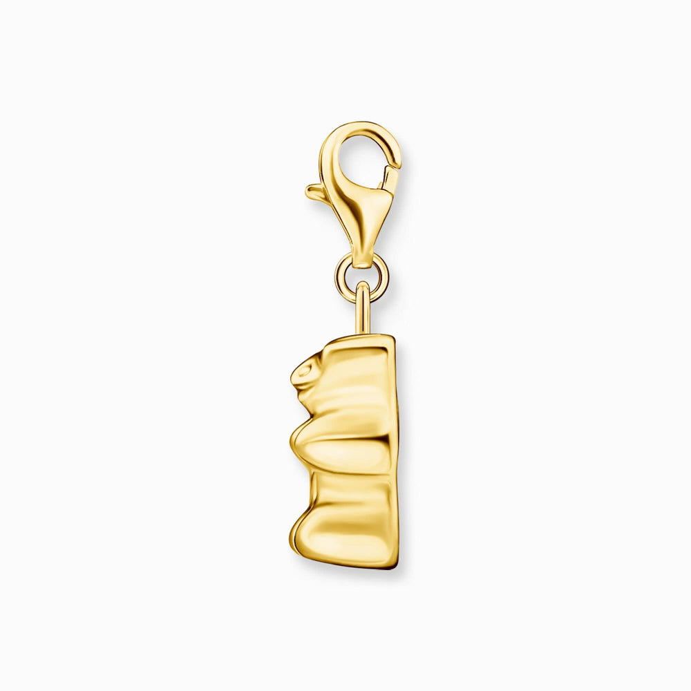 Charmista HARIBO Sterling Silver Gold Plated Goldbears Charm Pendant 2221-413-39