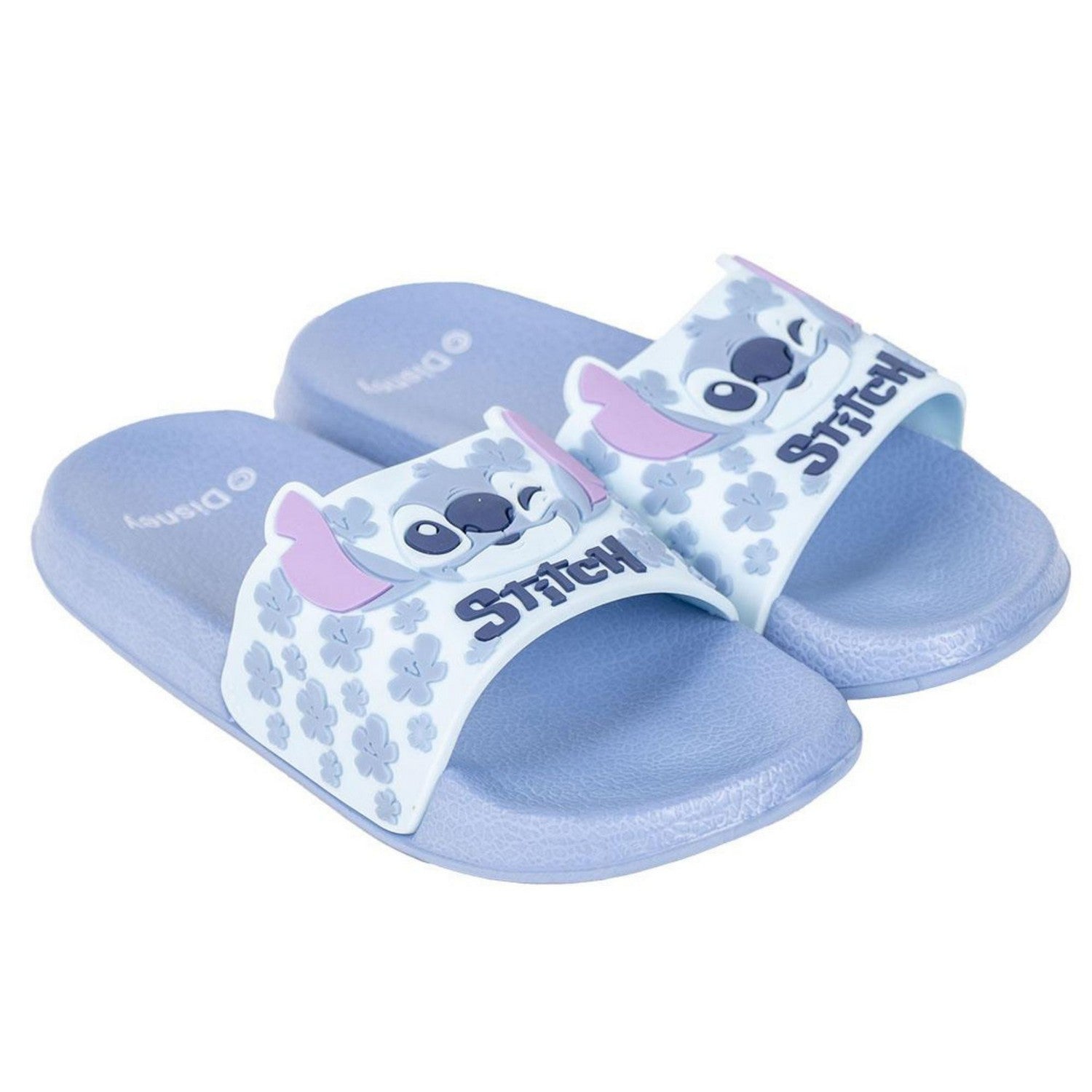 Disney Eva Foam Slide Flip Flops Stitch Blue 2300006428