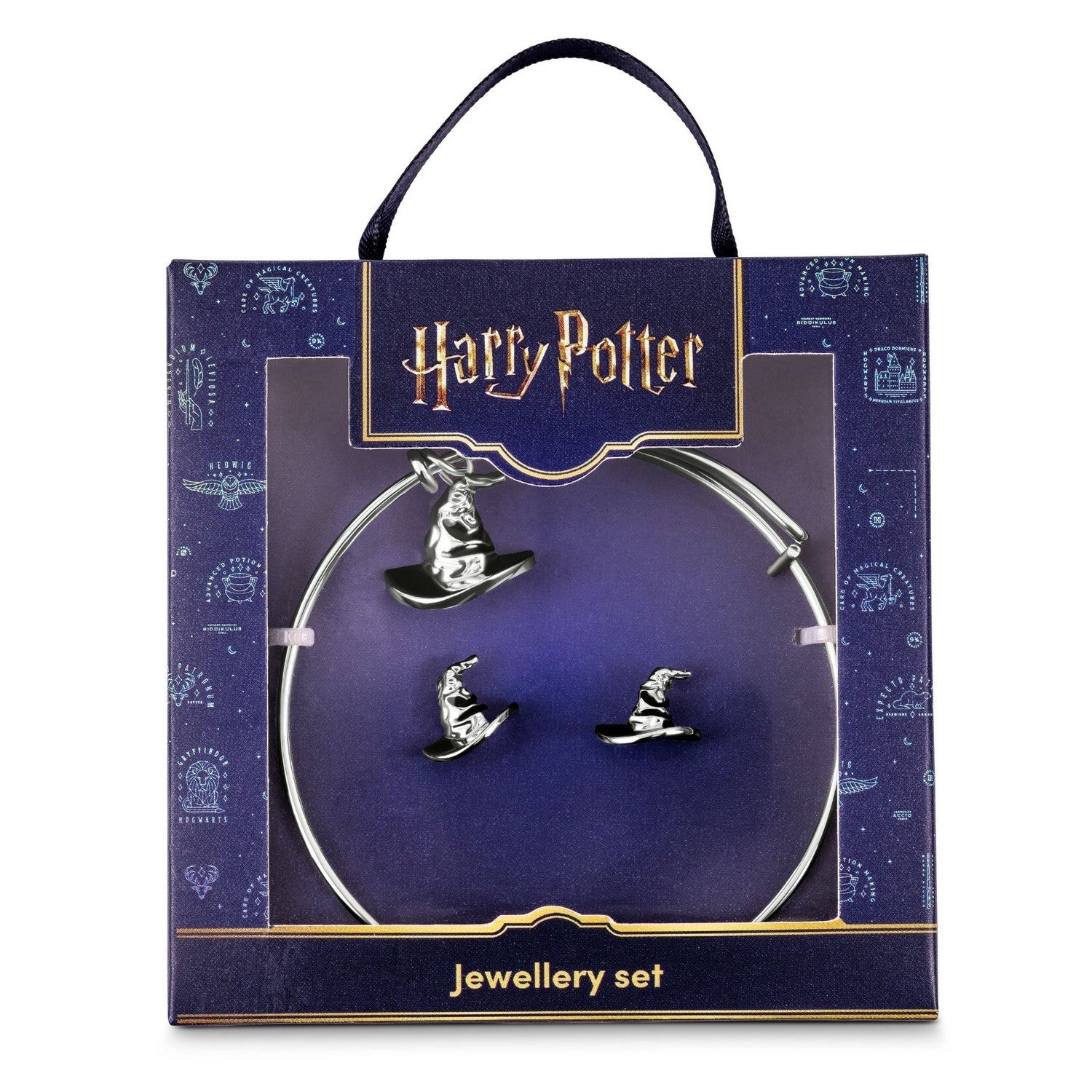 Harry Potter 2 Piece Kids And Bangle Set Blue Earrings 2500003982