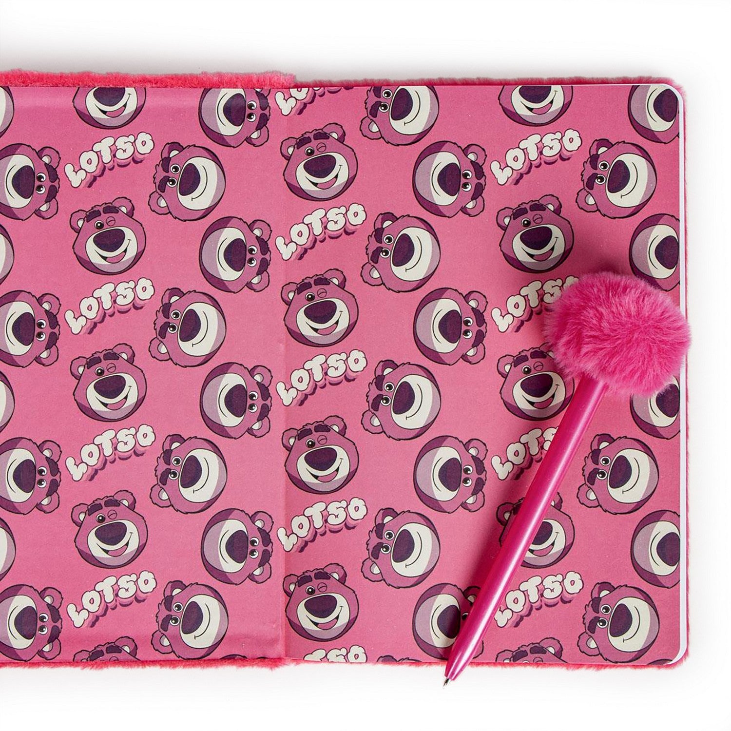 Kids Film And Cartoon 2 Piece Pen Stationery Set Lotso Toy Story Red Notebook 2700001547