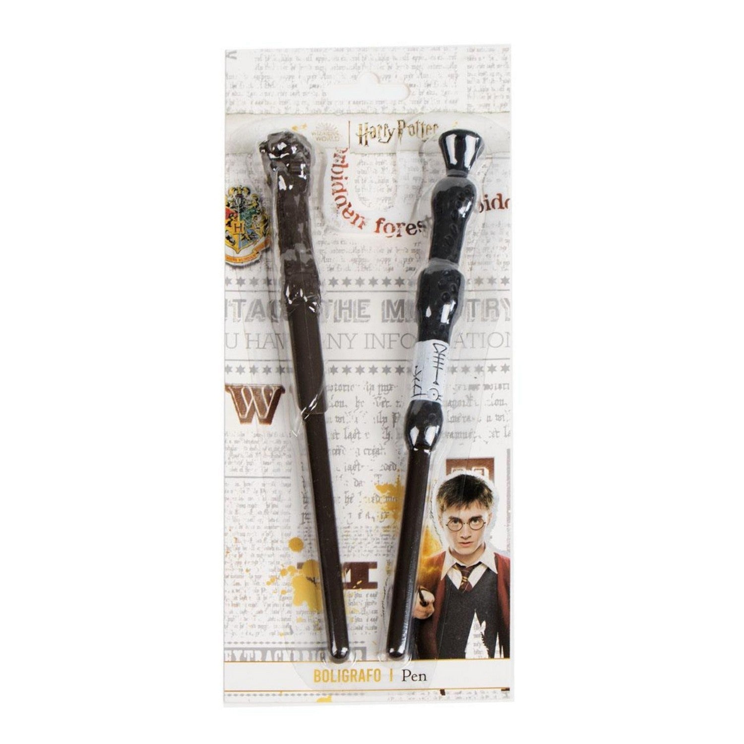 Harry Potter 2 Pcs Wand Stationery Set Pen 2700001557