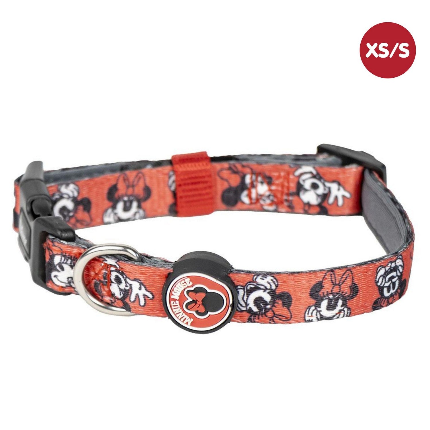 Disney Mickey & Minnie Dogs Collar Xs/S Mouse Red 2800001130