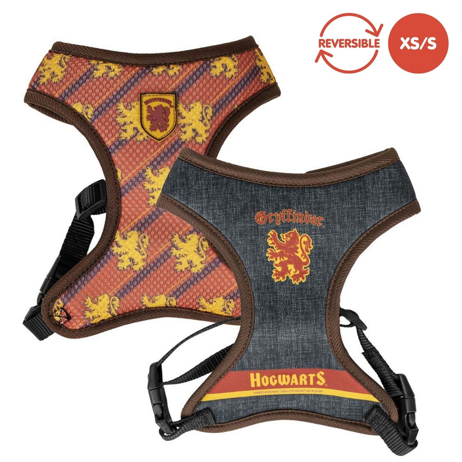 Harry Potter Dog Harness Xs/S Orange 2800001144