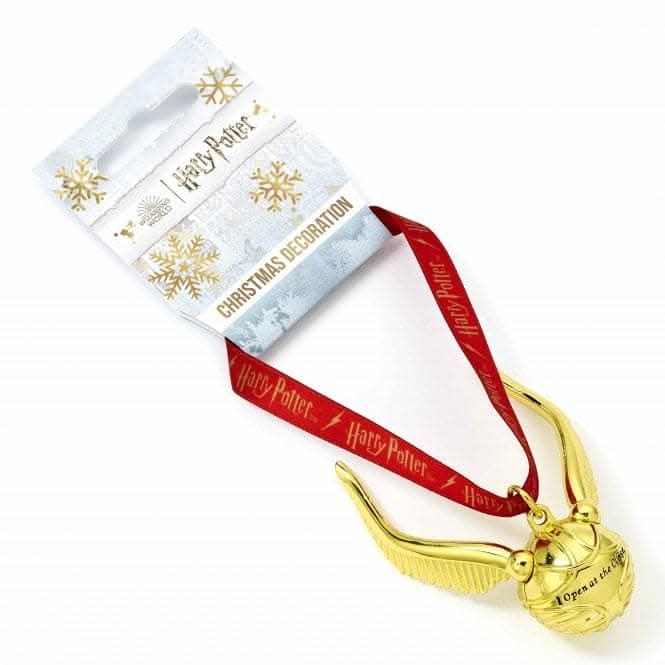 3d Golden Snitch Christmas Decoration