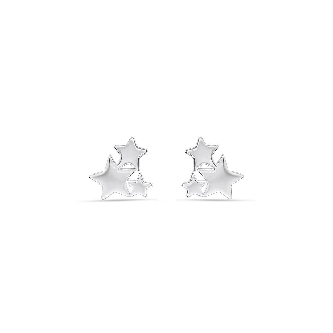 Dew Cluster Star Stud Earrings 43122HP