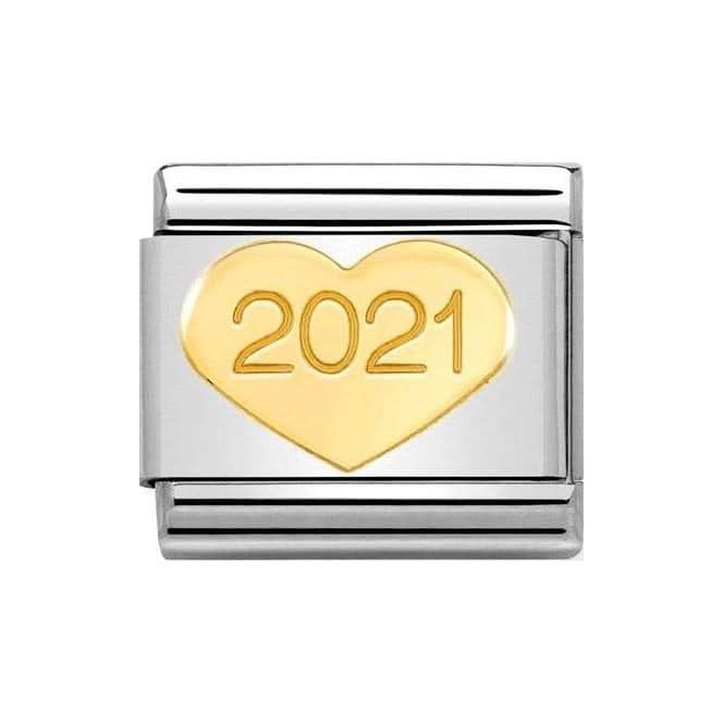 Composable Classic Symbols18ct Gold 2021 Heart Link 030149/39