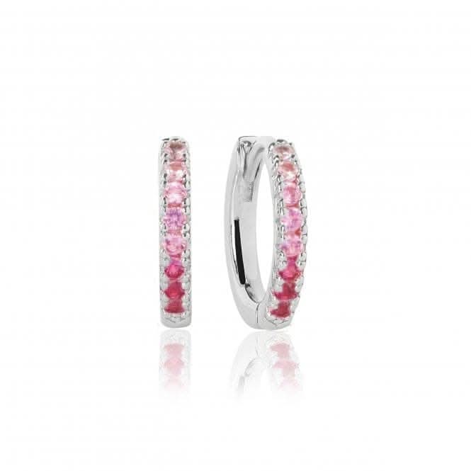 925 Sterling Silver Ellera Medio Earrings SJ-E2859-GPK