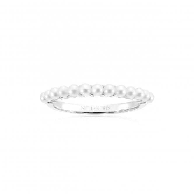 925 Sterling silver Ellera Perla Ring SJ-R2869-P